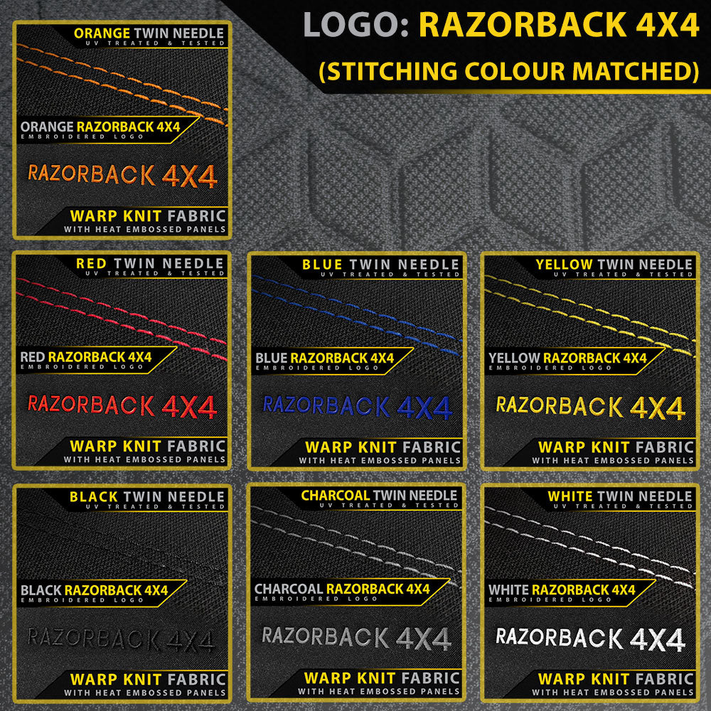 Razorback 4x4 - Toyota HiLux 8th Gen - GR Sport - NEO PRO Front Seat Covers