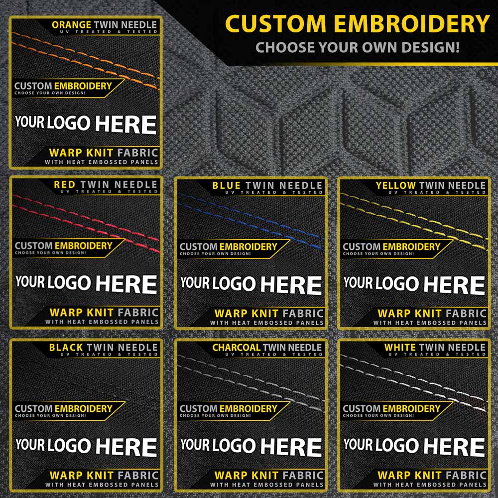 Razorback 4x4 - Isuzu D-Max RG - LS-M, LS-U, LS-U+, X-Rider, X-Terrain - GP6 Premium Neoprene 2x Front Seat Covers (Available)