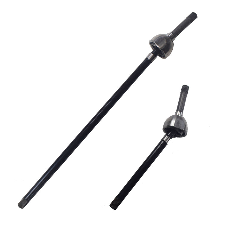 Front LH + RH CV Joint Axle Drive Shafts Suitable For Nissan Patrol GU Y61 Petrol + Diesel 1997-2017