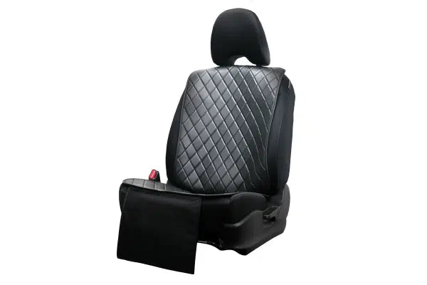 Snap Shades Diamond Seat Protector – Black
