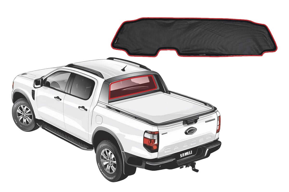 Snap Shades Suitable for Ford Ranger 4th Generation (P703; 2022-Present)
