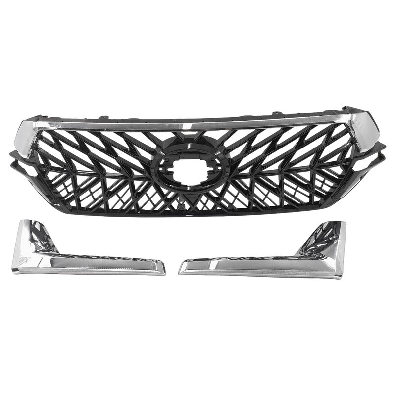 Chrome Black Grille Suitable For Toyota Landcruiser 200 Series 2016-2021