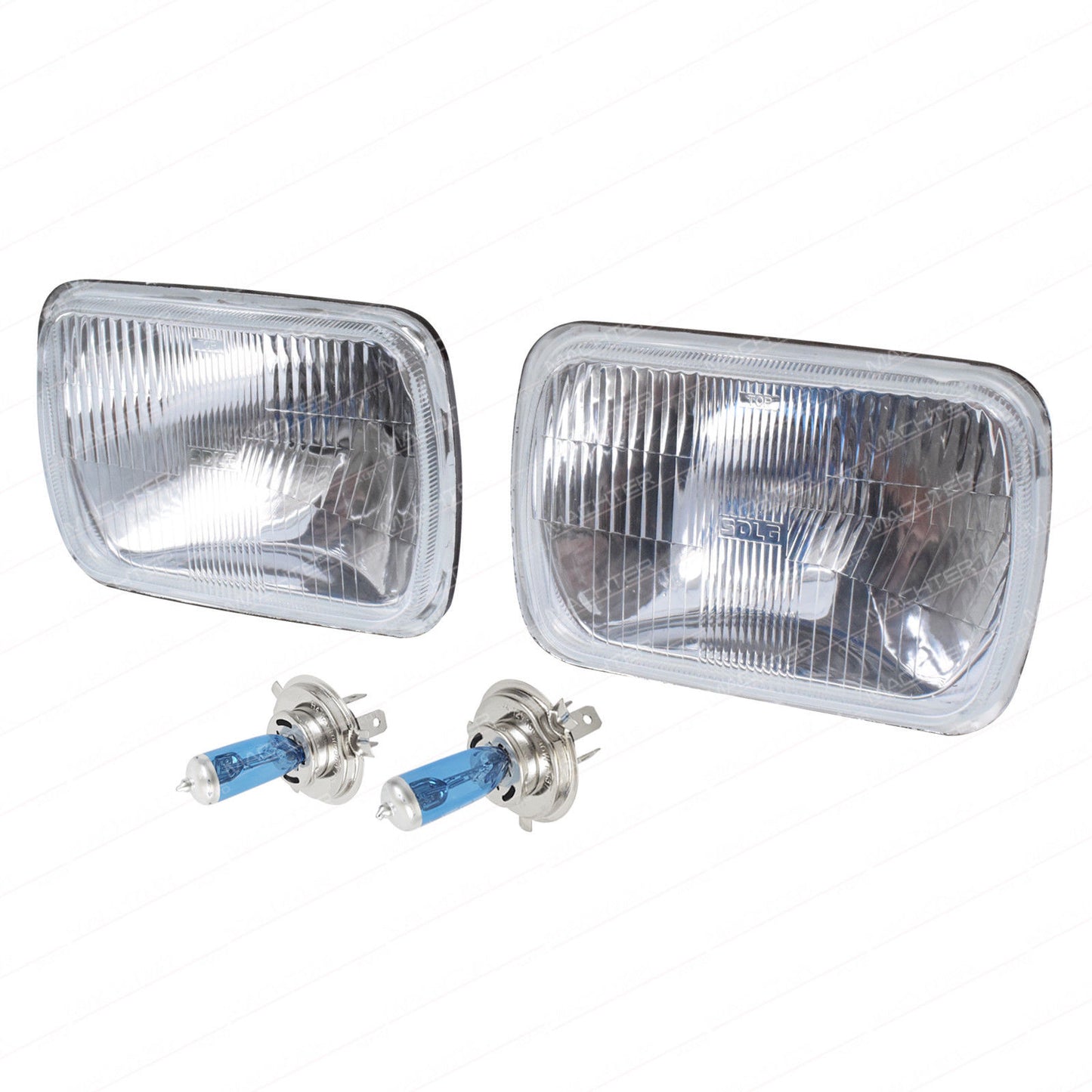 Headlight H4 Upgrade Kit Suitable For Hilux 83-05 Hi Watt Globes 1 Pair