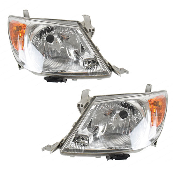 Headlights (Pair) - Suitable For Toyota Hilux 2005-2008 SR5