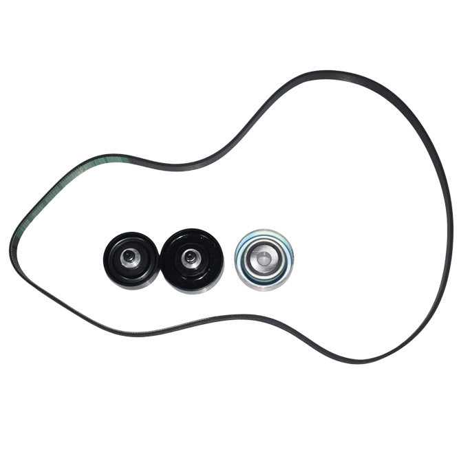 Drive Fan Belt + Idler Pulley Kit Suitable For Hilux 3.0L Diesel 05-15 1KD-FTV KUN16 KUN26
