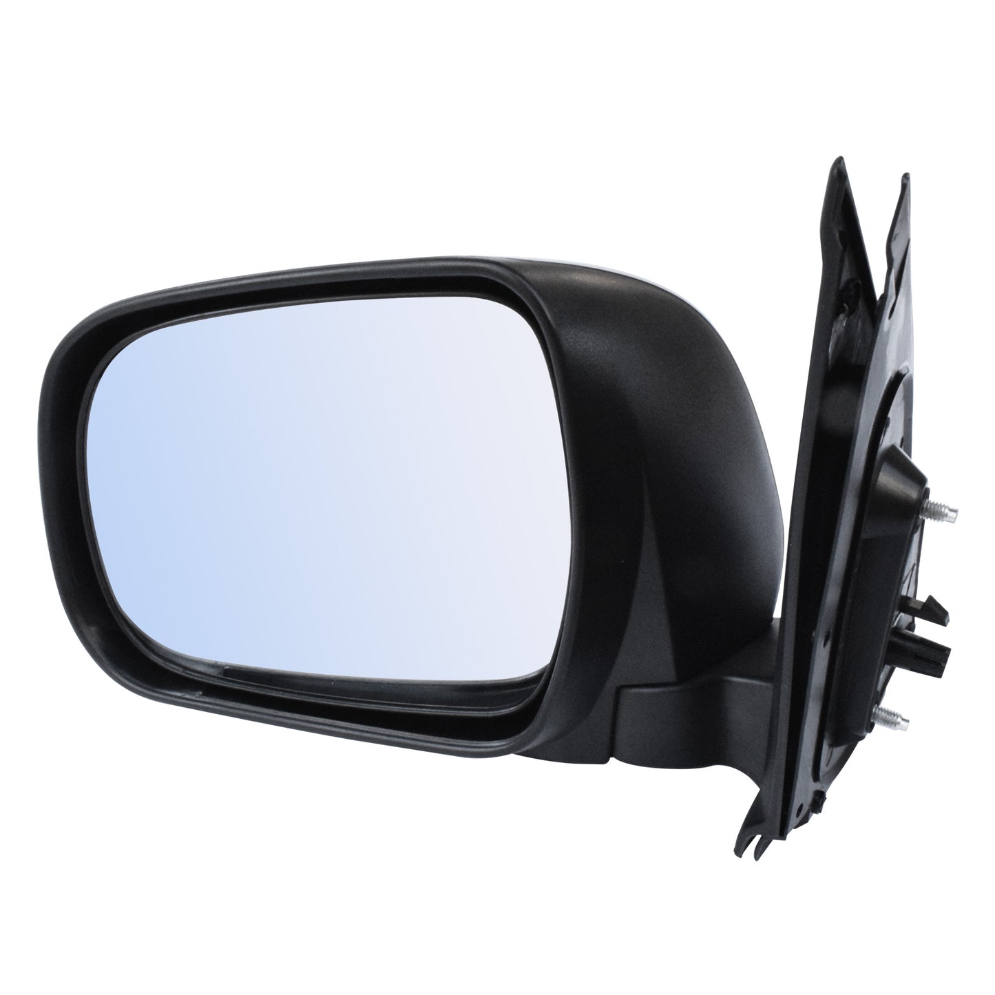 Black Manual Side Door Mirror (LEFT) - Suitable For Toyota Hilux '05-'13 Ute