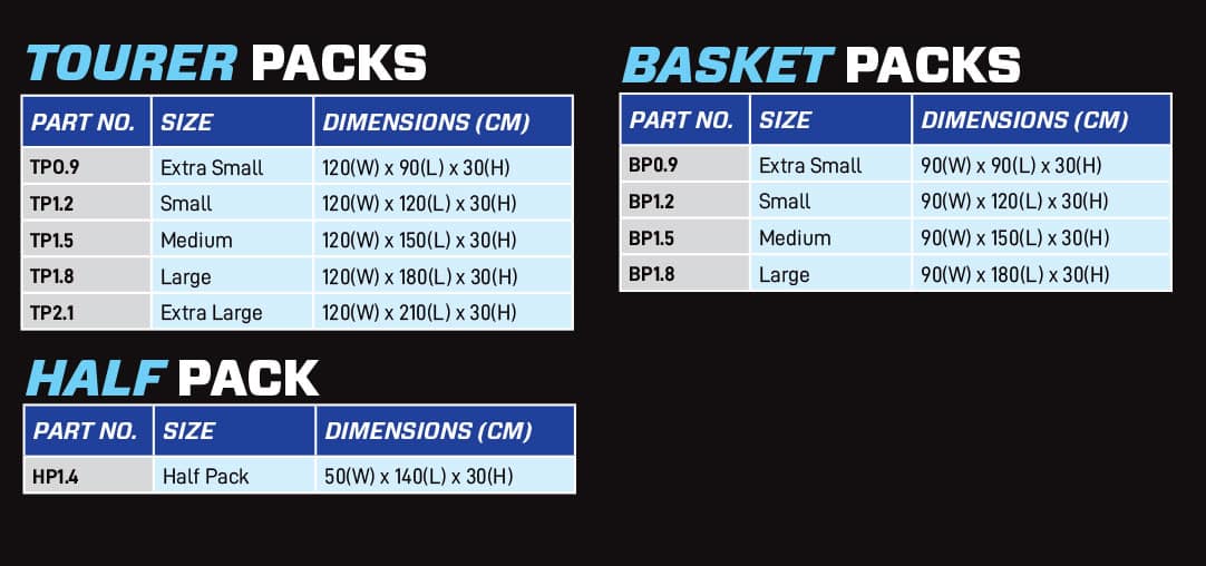 MSA 4x4 Basket Pack BP 1.5