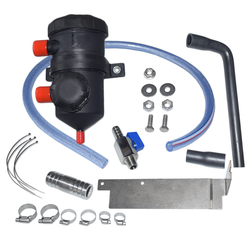 200 Oil Catch Can Kit Suitable For Mitsubishi Pajero 3.2L D-ID NM NX 4M41 2006-2015 AU