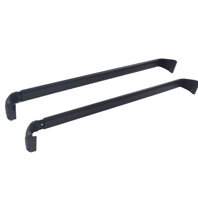 Cross Bars Roof Rack Side Rail (Black) - Suitable For Jeep Wrangler JK 2007-2018