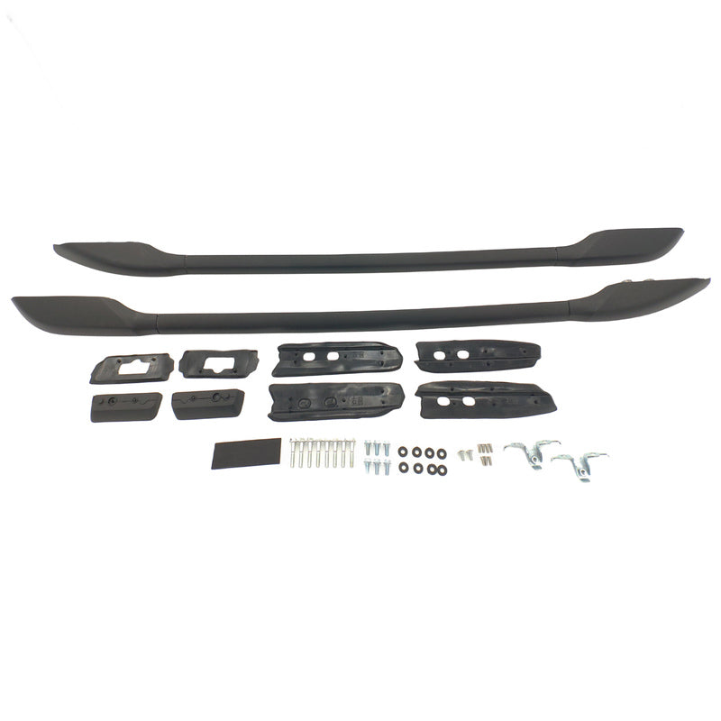Black Roof Rails Suitable For Toyota Land Cruiser Prado 150 Series 2009-2023