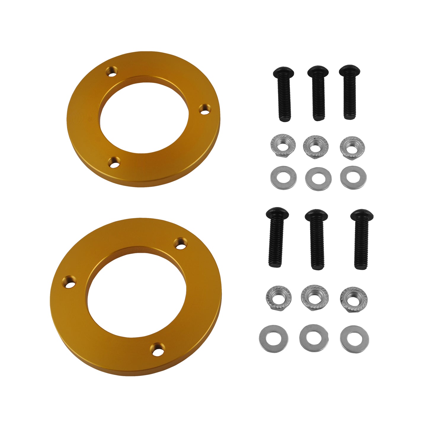 10mm Front Coil Strut Spacer Suitable For Ford Ranger PX PX2 BT50 Colorado RG DMAX Prado Pair