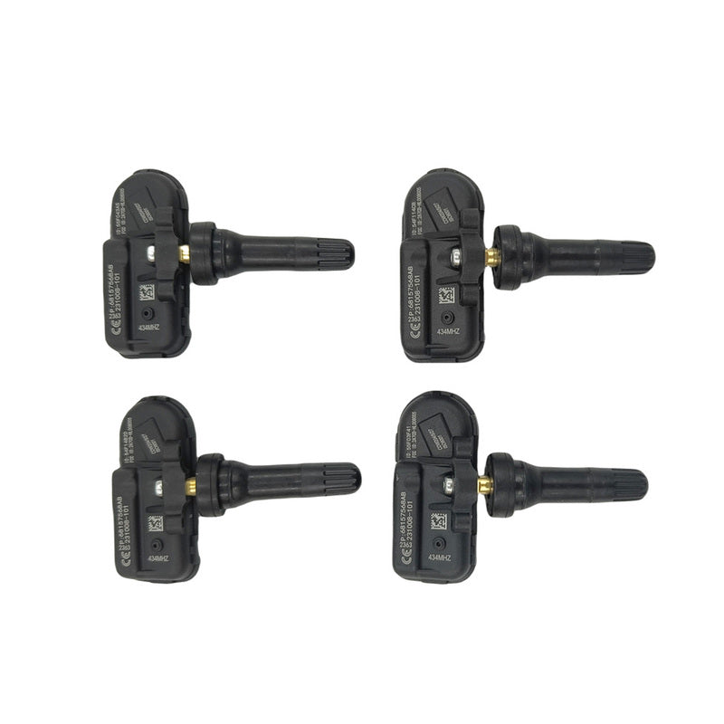 4 Pcs Tyre Pressure Sensors Suitable For Jeep Cherokee For Dodge Ram