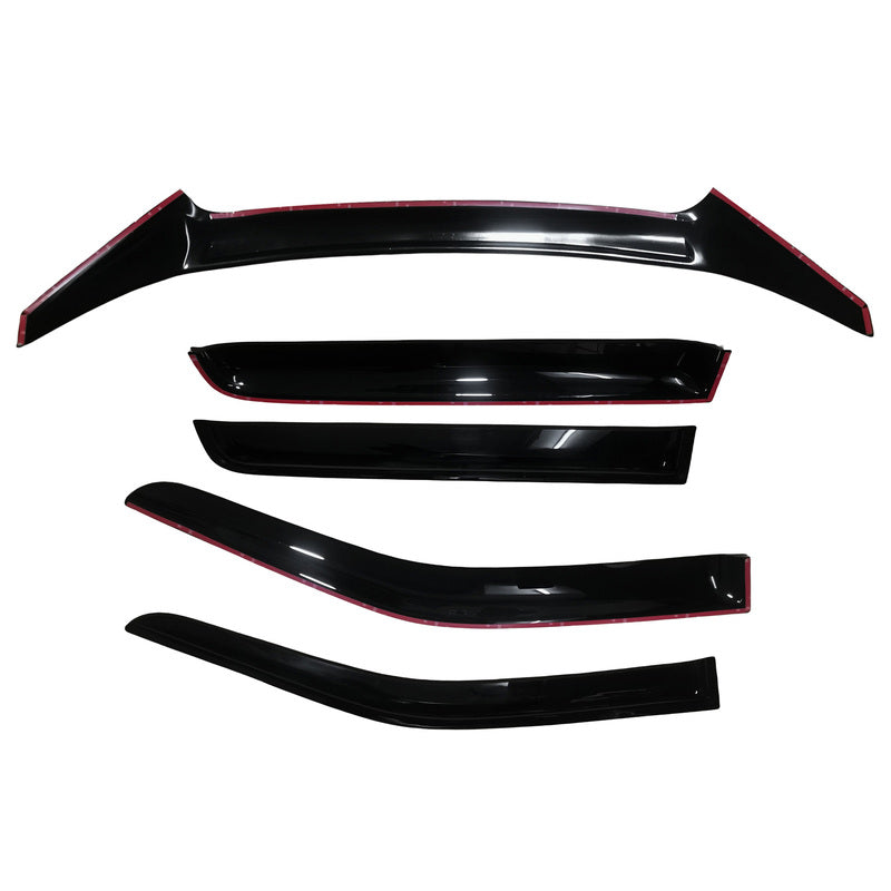Bonnet Protector & Weather Shields Visor Suitable For Isuzu D-Max Dual Cab MY21 2020-ON