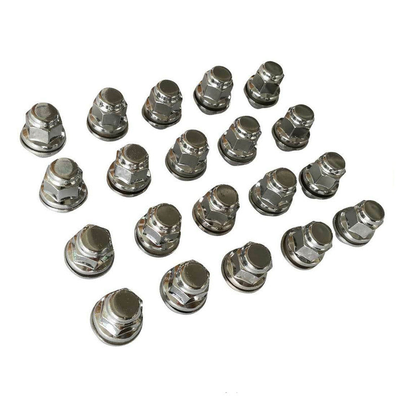 24 Pcs Wheel Nuts Suitable For Toyota Landcruiser Sahara VX Altitude GXL GX 78 79 100 200 Series