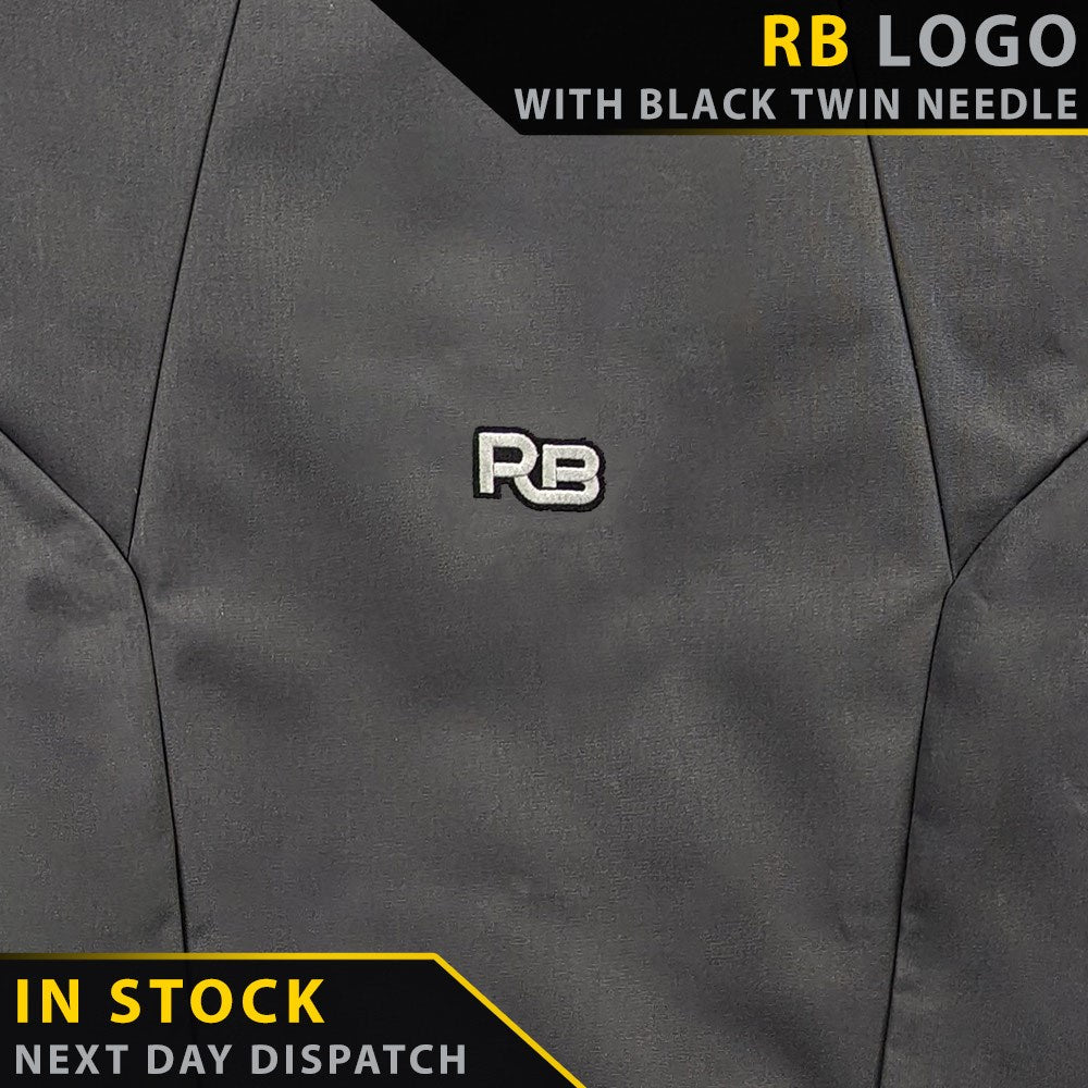 Razorback 4x4 XP7 Heavy Duty Canvas 2x Front Seat Covers Suitable for a Mitsubishi Triton MR (Leather Seats Only)