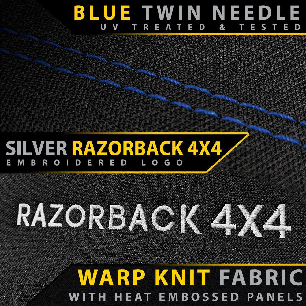 Razorback 4x4 - Ford Ranger PX II & PX III - GP6 Premium Neoprene Rear Row Seat Covers (Available)