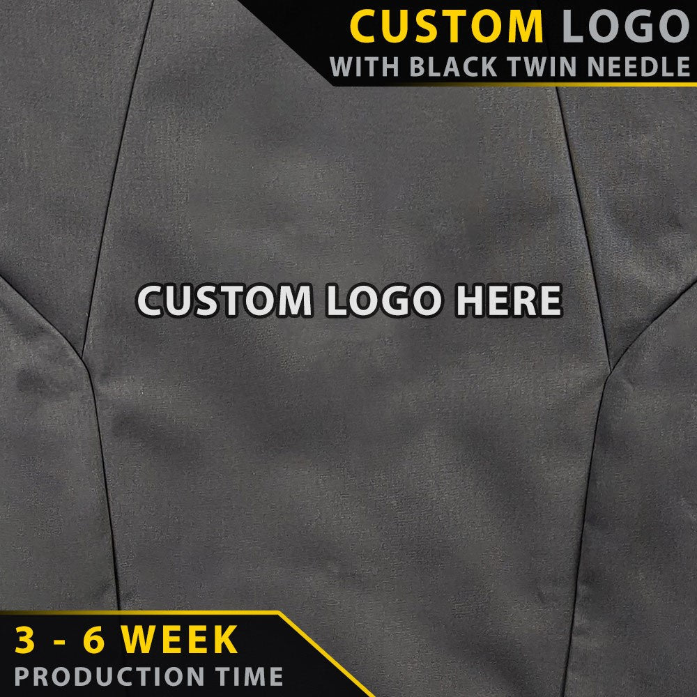 Razorback 4x4 XP7 Heavy Duty Canvas 2x Front Seat Covers Suitable for a Mitsubishi Triton MR (Leather Seats Only)
