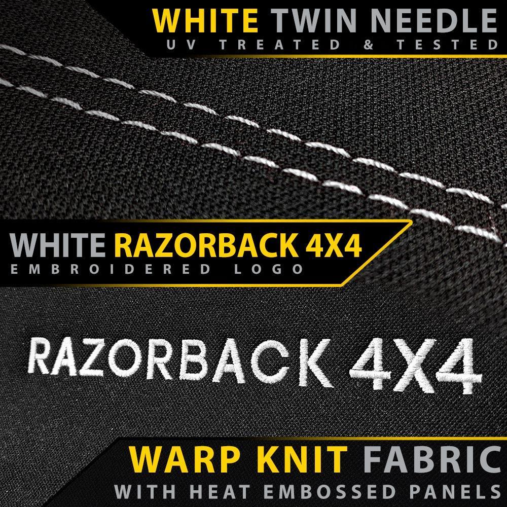 Razorback 4x4 - Holden Colorado 7 / Trailblazer - GP6 Premium Neoprene 2nd Row Seat Covers (Made to Order)