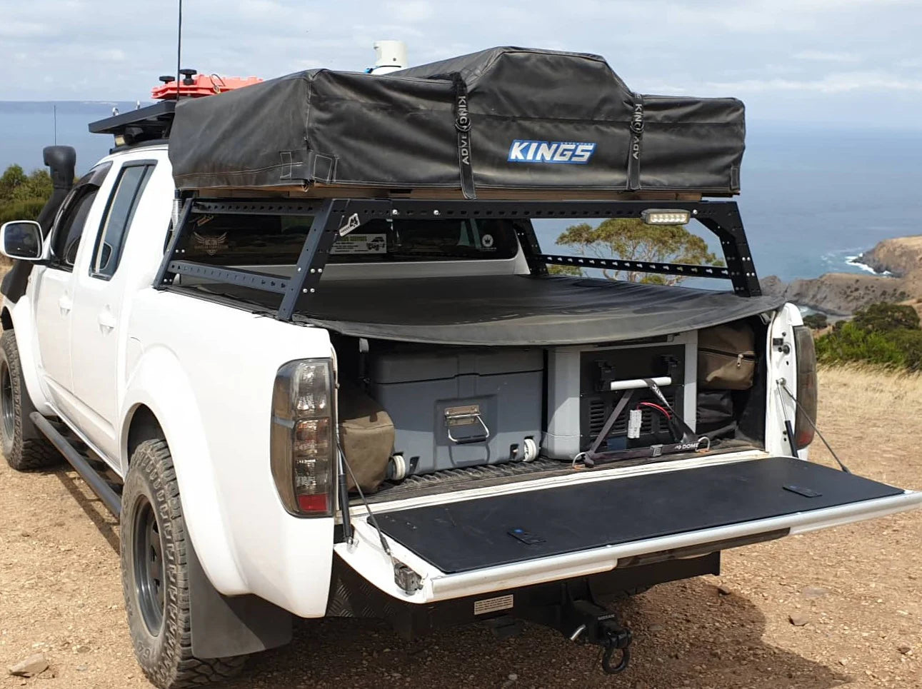 Tailgate Storage Suitable for Nissan Navara D40