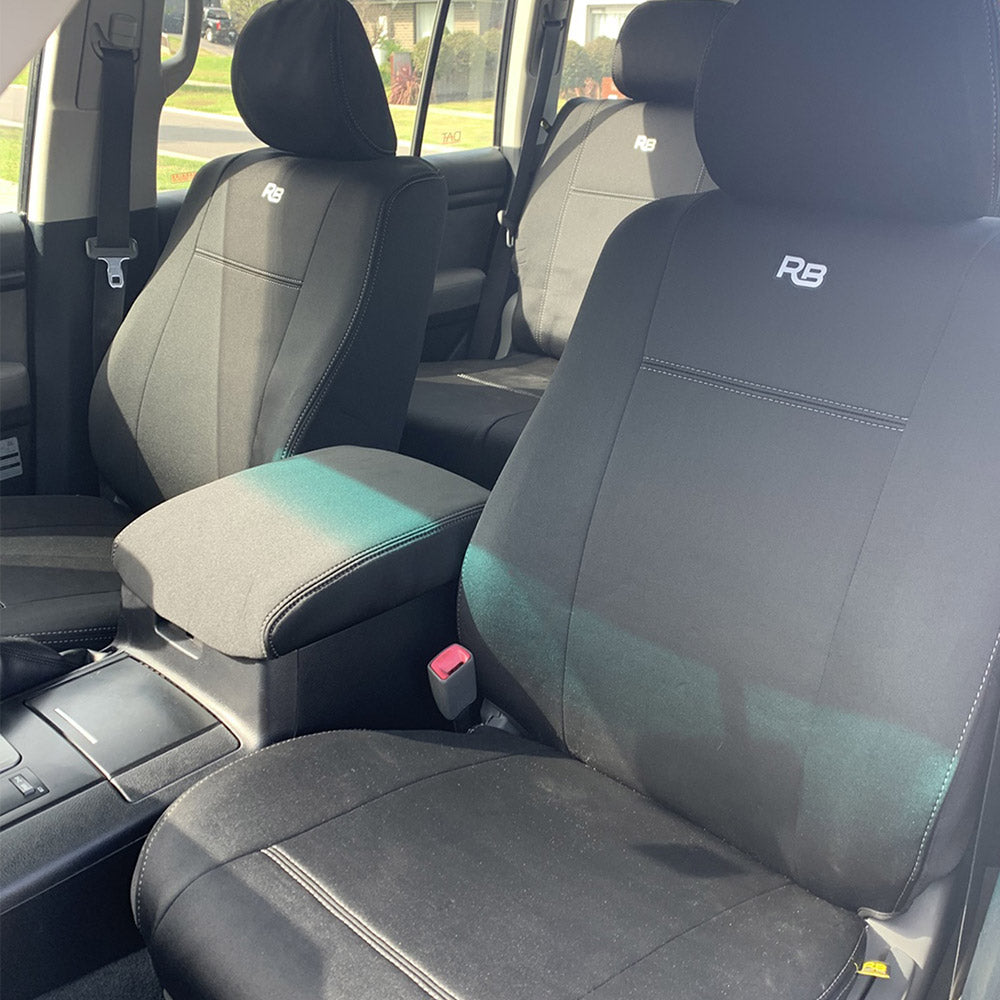 Razorback 4x4 - Toyota Landcruiser 200 Series - VX, Altitude & Sahara (Nov '07 - Sep '15) - GP4 Neoprene 2x Front Seat Covers (Available)