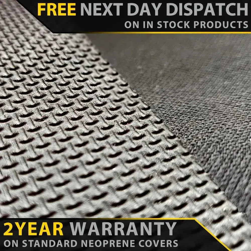 Razorback 4x4 - Toyota Hilux 8th Gen - Dual Cab - GP4 Neoprene Rear Row Seat Covers (In Stock)