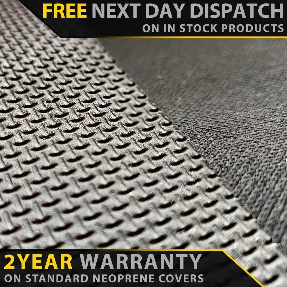 Razorback 4x4 - Toyota Hilux 8th Gen - SR & SR5 with Cloth Seats - GP4 Neoprene 2x Front Seat Covers (In Stock)