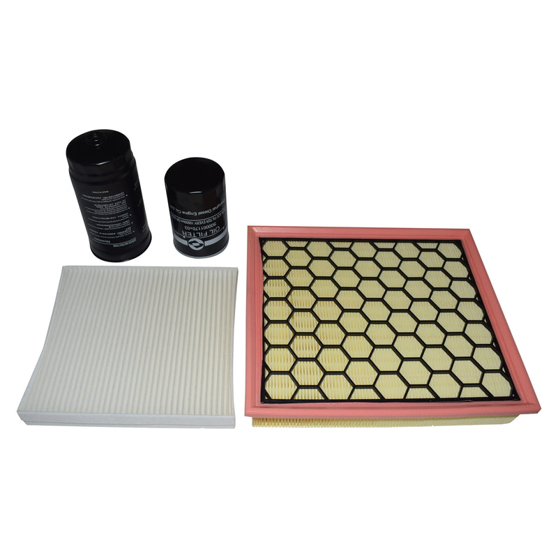 Oil Air Fuel Cabin Filter Service Kit Suitable For LDV T60 2.8L Turbo Diesel 2017-ON