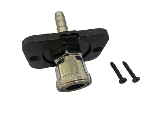 3/8″ Barbed Male & Female Air Fitting Flush Mount Fit On Board Compressors