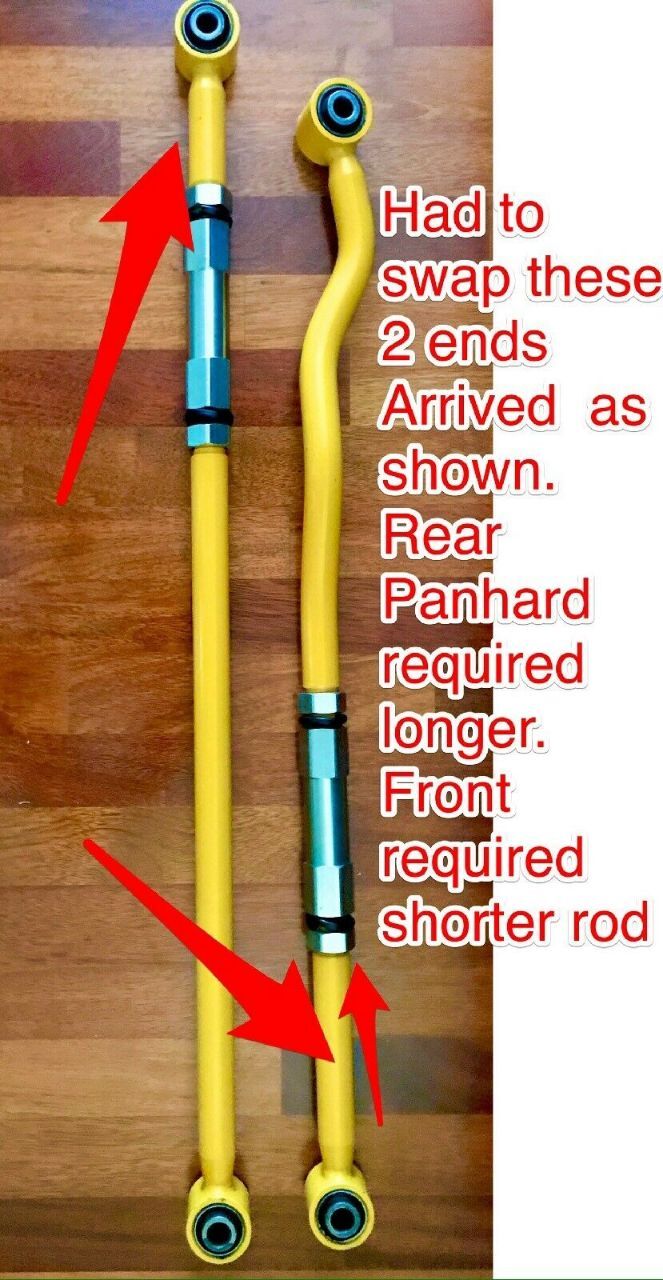 Adjustable Panhard Rod Suitable For Toyota Land Cruiser HZJ80 HDJ80 FJ80 Lift Up 2"-4"