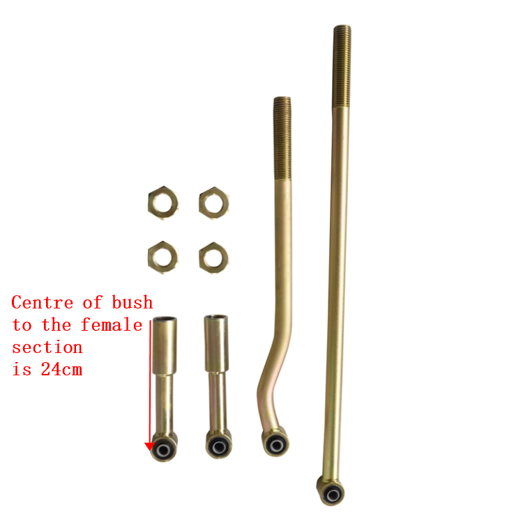 Panhard Rods Suitable ForToyota Landcruiser 80 105 Series Adjustable Front & Rear