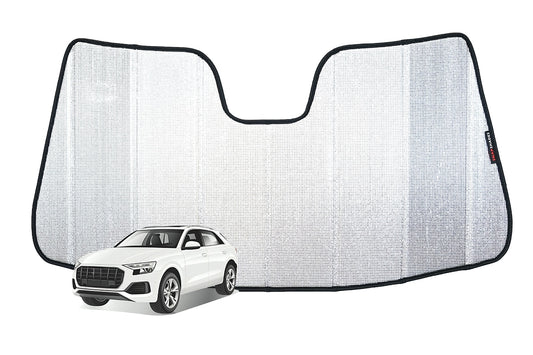Snap Shades Suitable for Audi Q8 1st Generation 2018-Present - Front Windscreen Sun Shade
