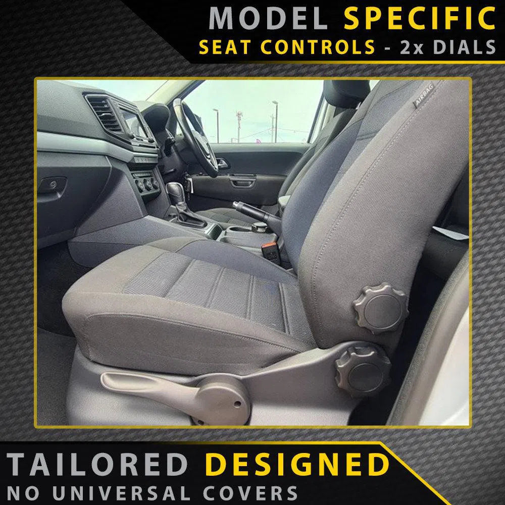 Razorback 4x4 - Volkswagen Amarok 2H - GP6 Premium Neoprene 2x Front Seat Covers (Made to Order)