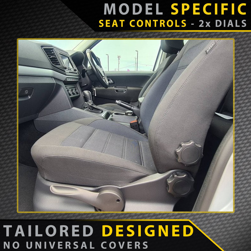 Razorback 4x4 - Volkswagen Amarok 2H - XP7 Heavy-Duty Canvas 2x Front Seat Covers (Available)