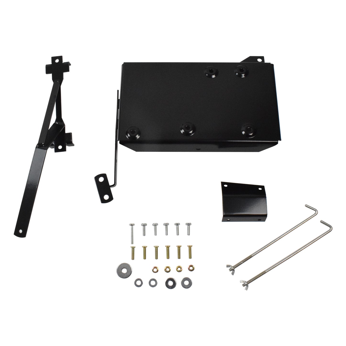 Dual Battery Tray Suitable For Nissan GU Patrol 3.0litre 4.2litre Diesel TDI Intercooled Black