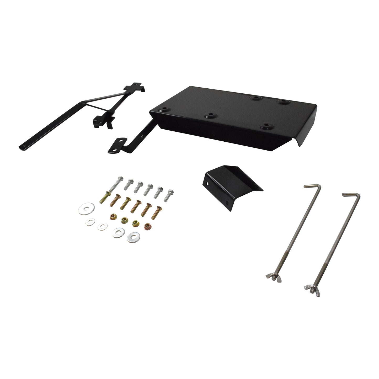 Dual Battery Tray Suitable For Nissan GU Patrol 3.0litre 4.2litre Diesel TDI Intercooled Black