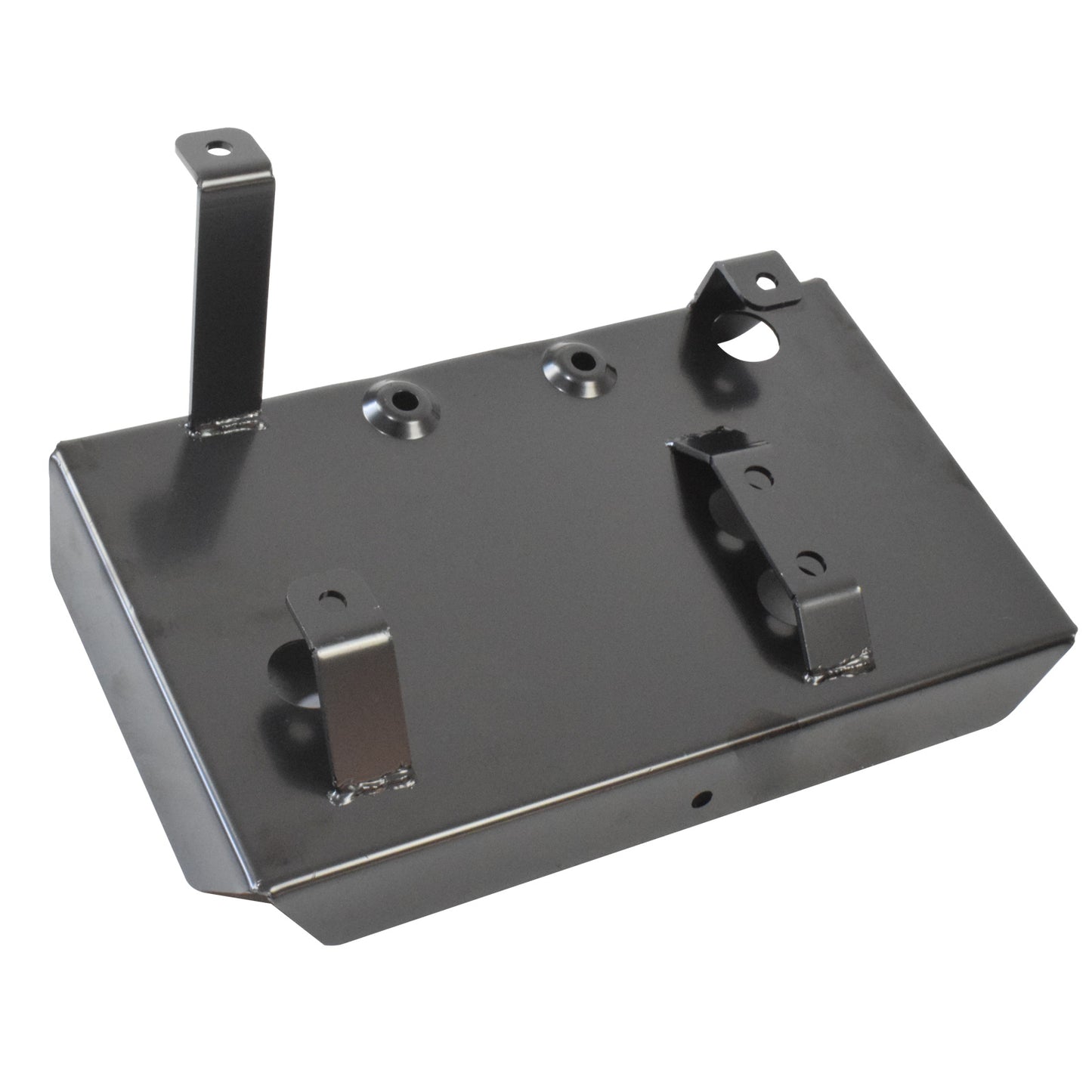 Black Dual Battery Tray Suitable For Toyota Hilux 2005-2015 SR 1KD-FTV 3.0L KUN26 KUN25