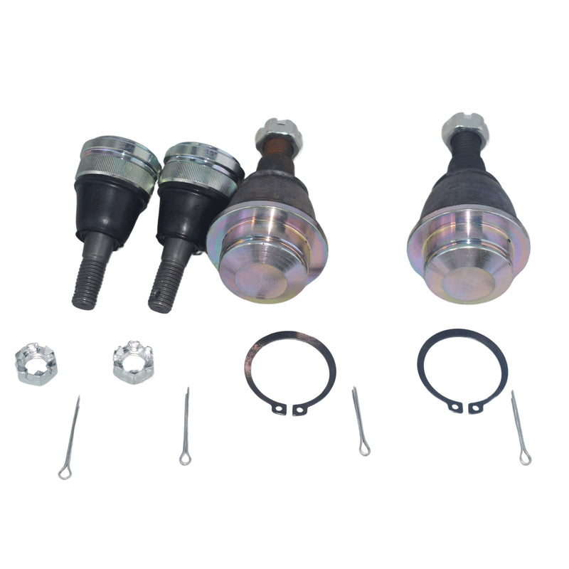 4 Pcs Lower And Upper Ball Joints Full Set Suitable For Ford Ranger PX 2011-ON
