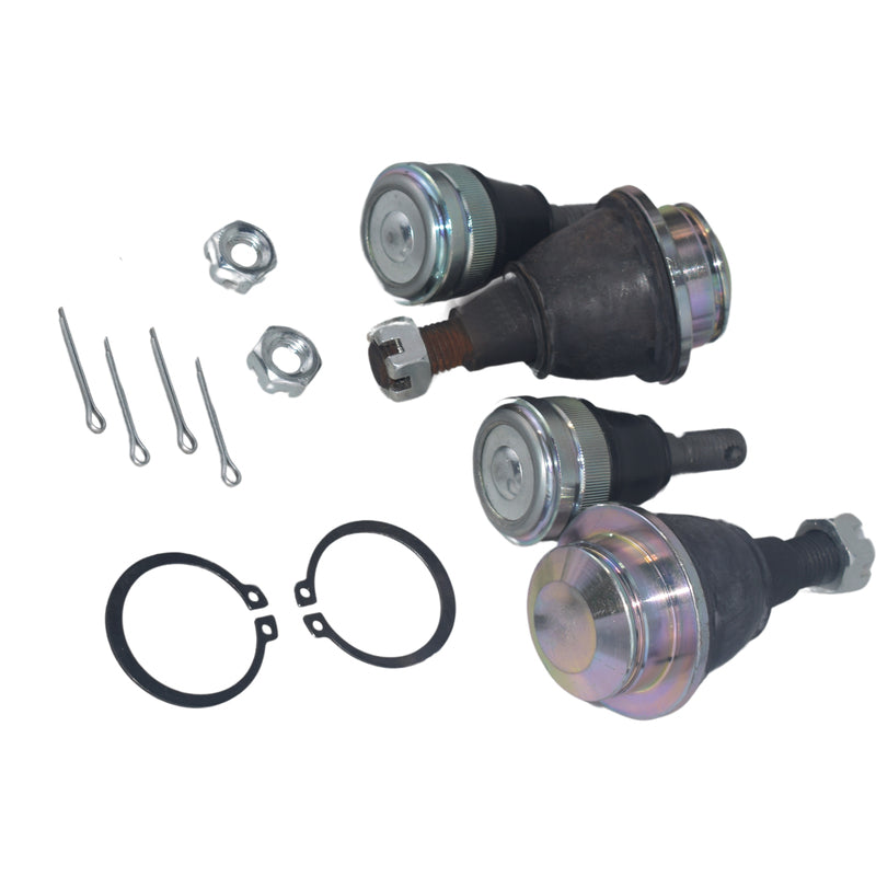4 Pcs Lower And Upper Ball Joints Full Set Suitable For Ford Ranger PX 2011-ON