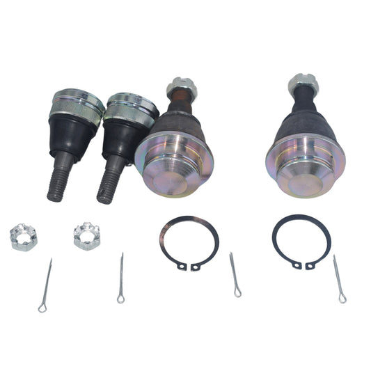 4 Pcs Lower And Upper Ball Joints Full Set Suitable For Ford Ranger PX 2011-ON