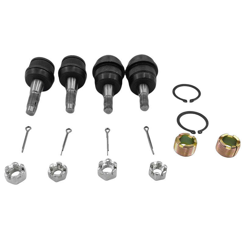 Lower & Upper Ball Joints (4 PCS) - Suitable For Jeep Cherokee XJ Grand Cherokee Wrangler Wagon