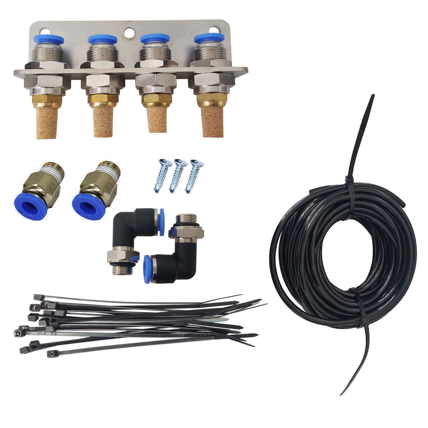 Diff Breather Kit 101 4 Point Universal Suitable For Toyota Hilux Landcruiser Prado 4x4