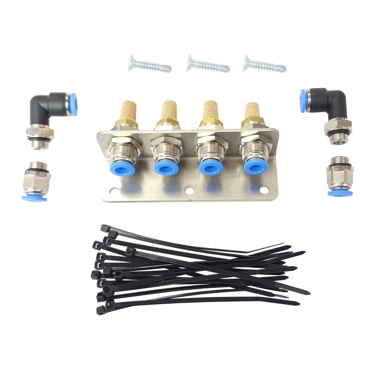 Diff Breather Kit 101 4 Point Universal Suitable For Toyota Hilux Landcruiser Prado 4x4