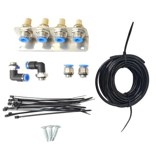 Diff Breather Kit 101 4 Point Universal Suitable For Toyota Hilux Landcruiser Prado 4x4