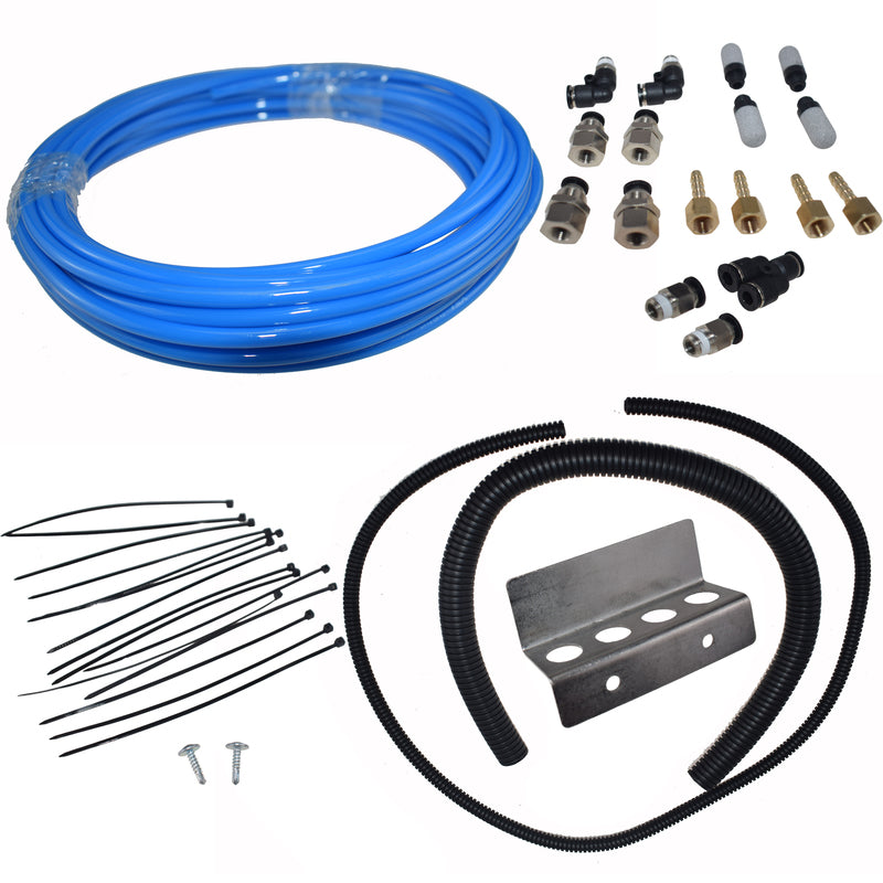 Diff Breather Kit 4 Port Suitable For Toyota Landcruiser 60 70 80 100 105 200 Series For Nissan Patrol GU GQ Y61 Y62