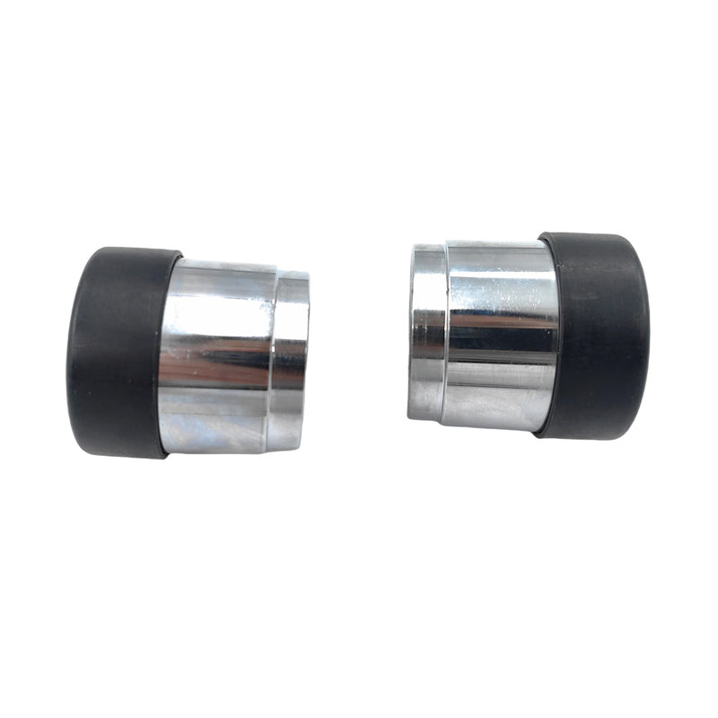 2 x 45mm Trailer Bearing Buddy Protectors Bearing Buddies Stainless Steel With Cap