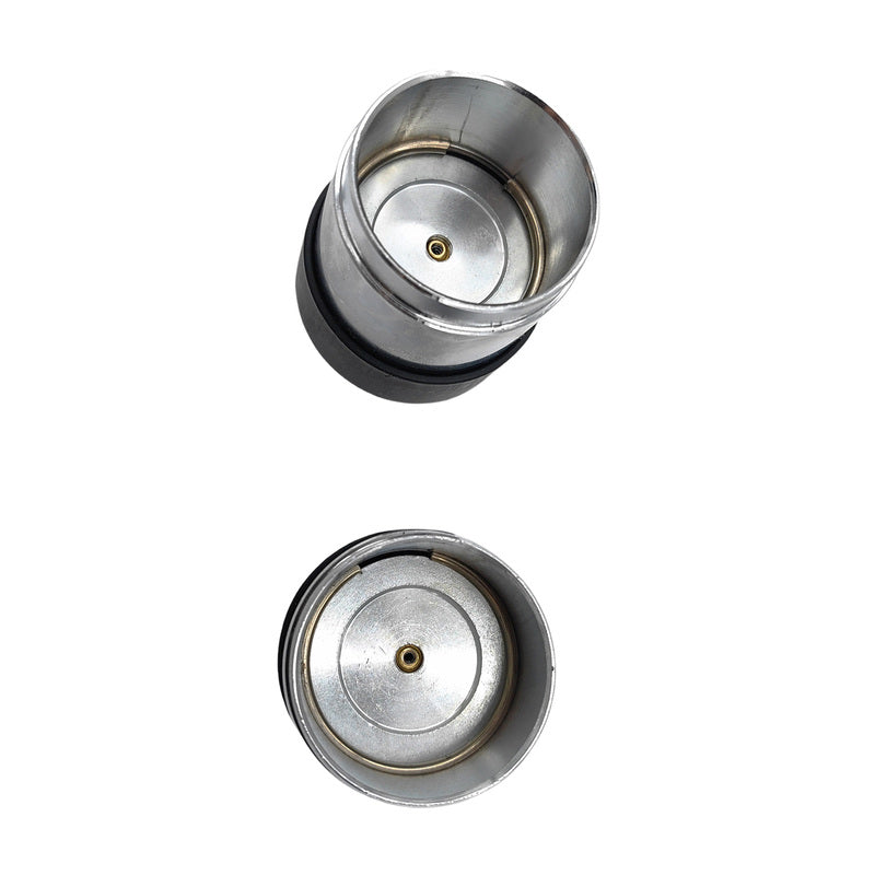 2 x 45mm Trailer Bearing Buddy Protectors Bearing Buddies Stainless Steel With Cap