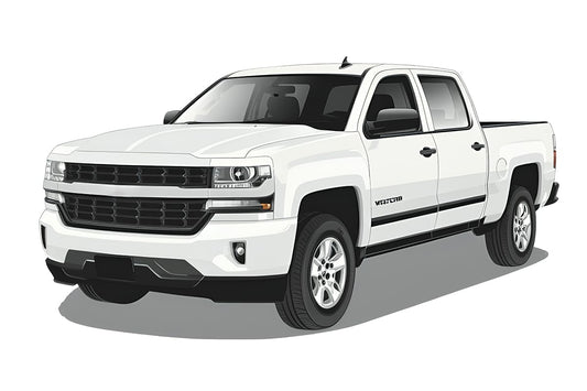 Snap Shades Suitable for Chevrolet Silverado 1500/2500 3rd Generation | GMC Sierra 4th Generation (K2XX; 2013-2018)