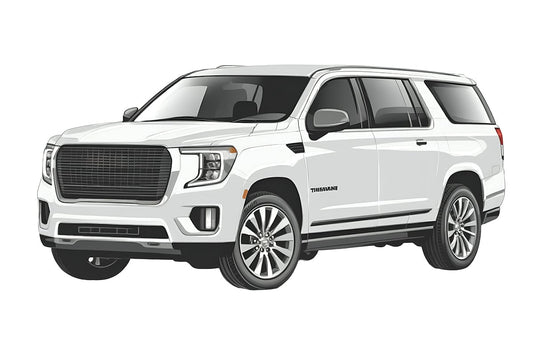 Snap Shades Suitable for Chevrolet Suburban | GMC Yukon XL 12th Gen 2021-Present