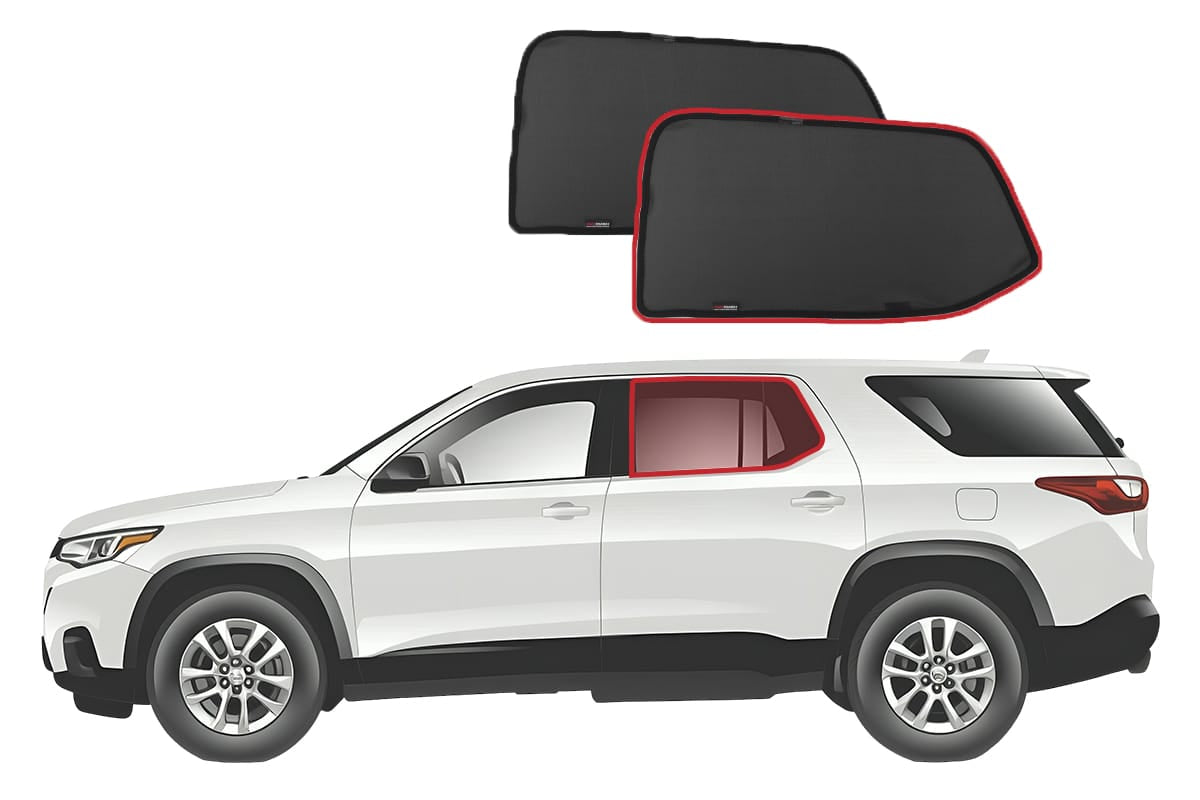 Snap Shades Suitable for Chevrolet Traverse 2nd Generation 2018-2024