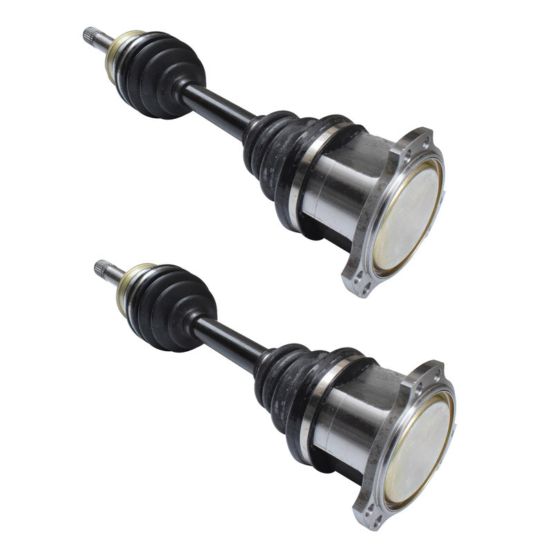 2 x Front CV Shafts Suitable For Nissan Navara D22 2.5L Turbo Diesel 2008-ON